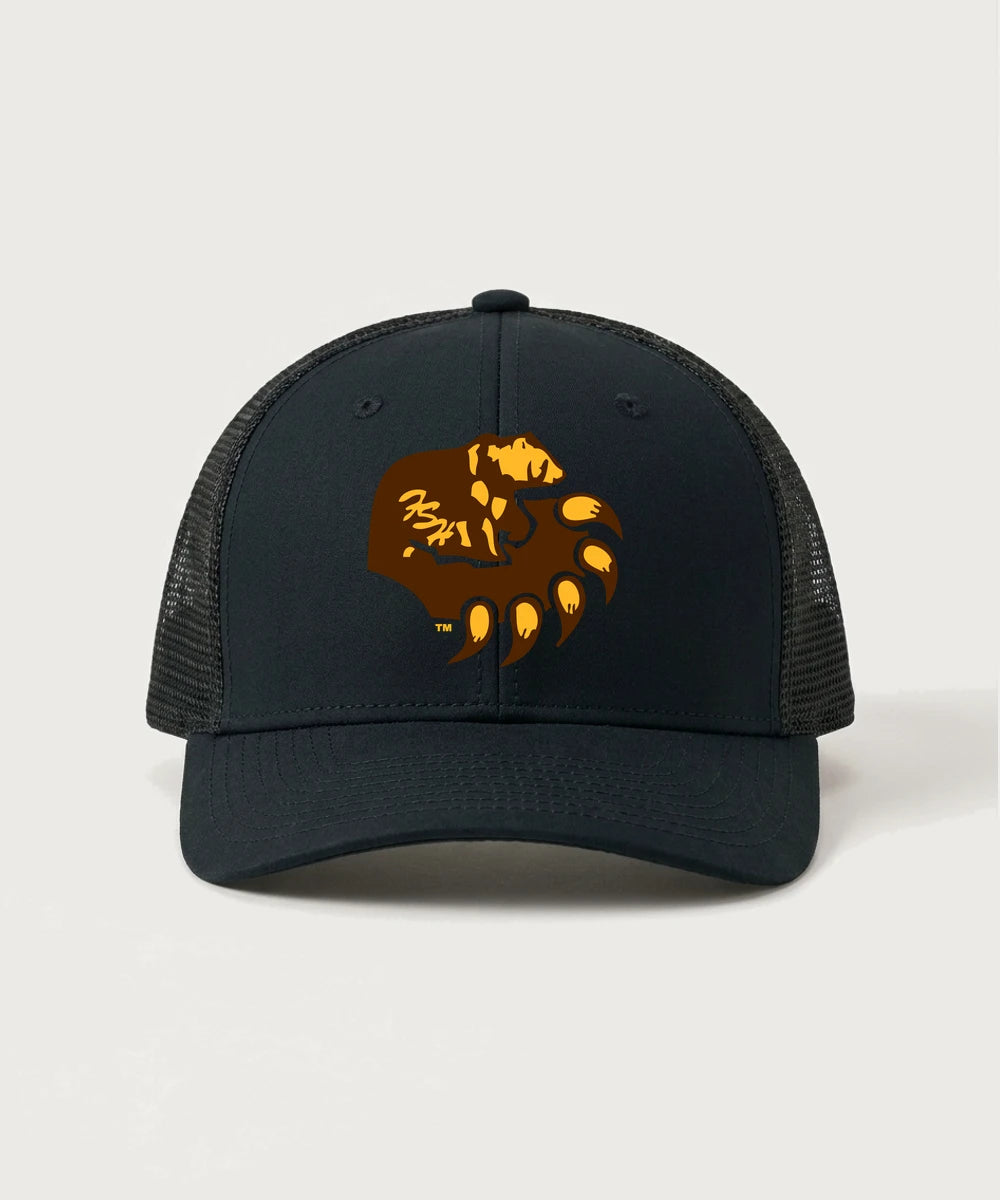 Fargo South High School Volleyball (Girls) - Black/ Black Sport-Tek Club Trucker Cap STC46