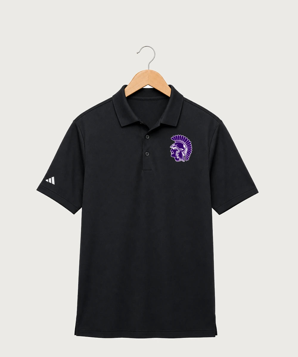 Barnesville High School Football (Boys) - Black Polo