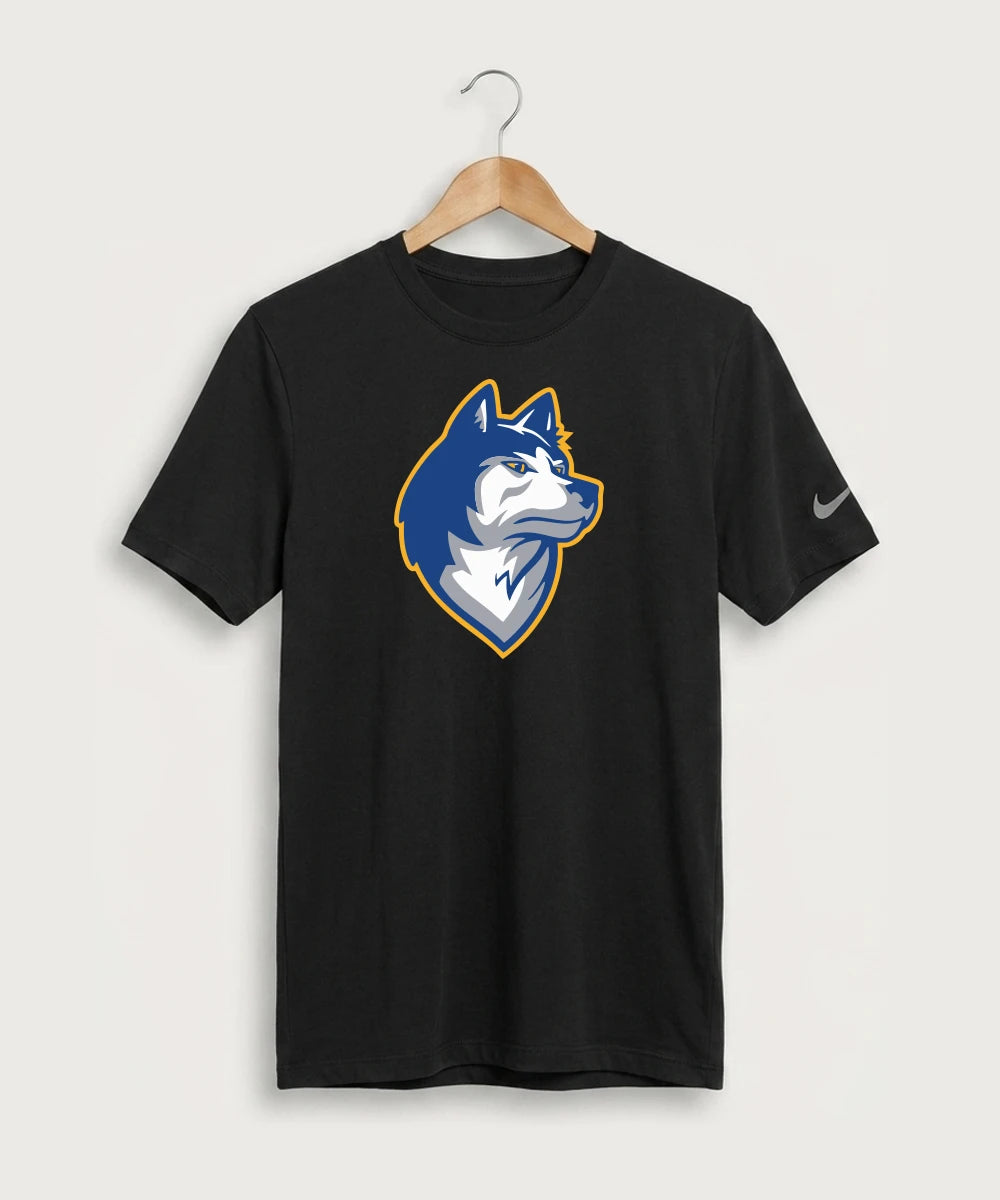 Bigfork Senior High School Football (Boys) - Black Nike Swoosh Sleeve rLegend Tee NKDX8730