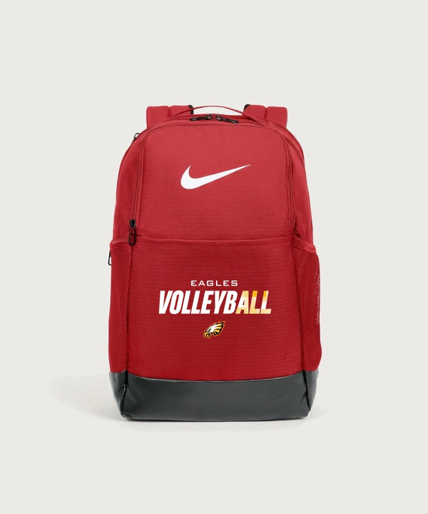 Dover-Eyota High School Volleyball (Girls) - University Red Nike Brasilia Medium Backpack NKDH7709