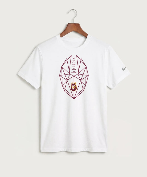 Pillager High School Football (Boys) - White Nike Swoosh Sleeve rLegend Tee NKDX8730
