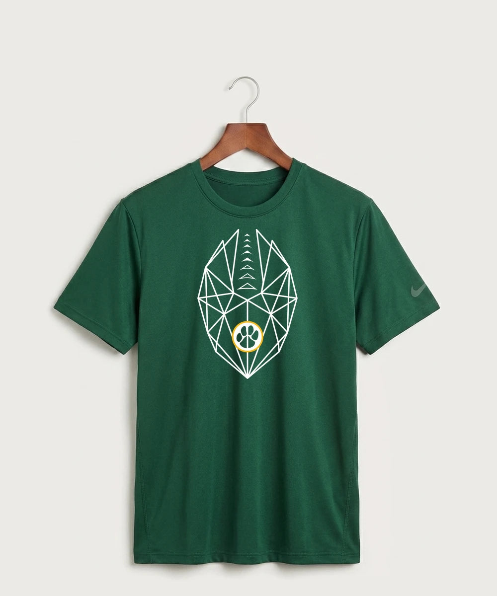 Ashwaubenon High School Football (Boys) (Sandbox) - Gorge Green Nike Swoosh Sleeve rLegend Tee NKDX8730