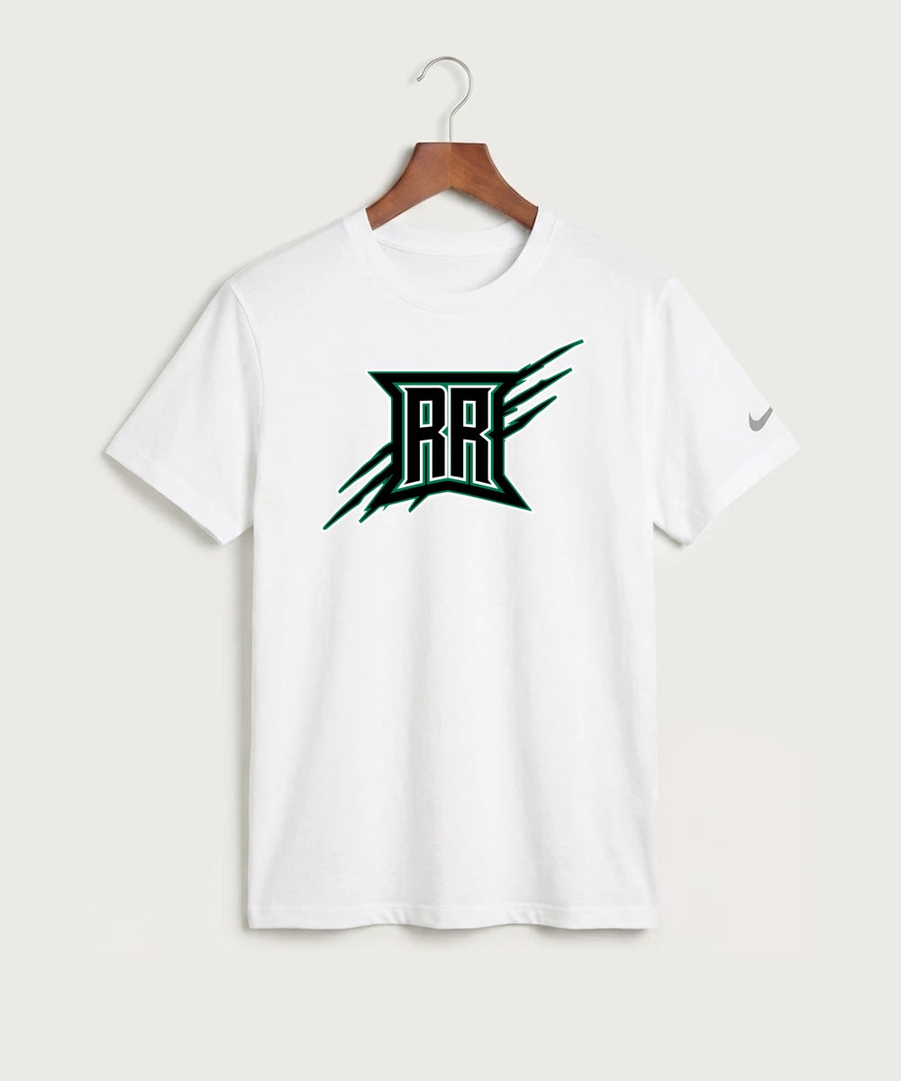 Rock Ridge High School Football (Boys) - White Nike Swoosh Sleeve rLegend Tee NKDX8730