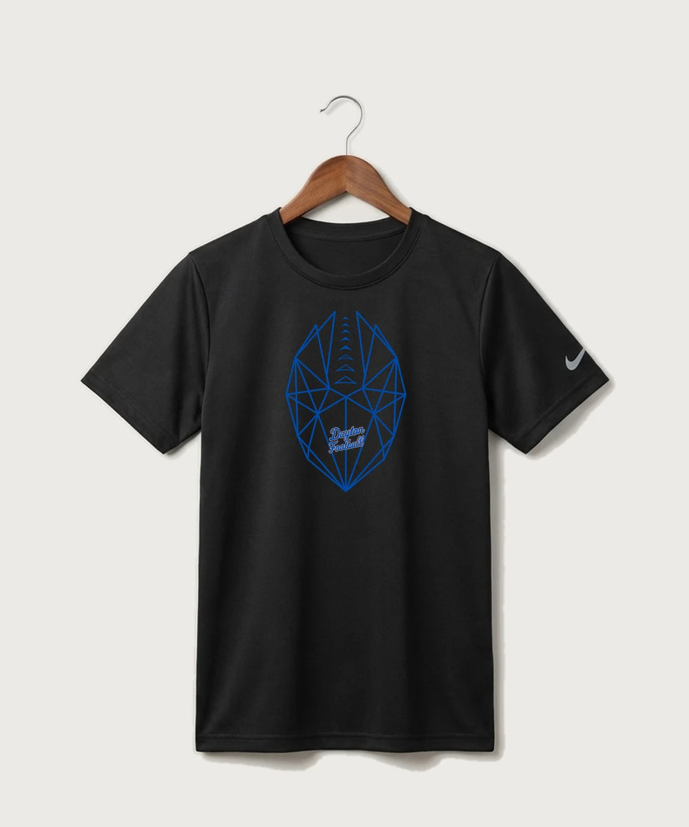 Jonathan Dayton High School Football Team Store - Black Nike Youth Swoosh Sleeve rLegend Tee NKDX8787