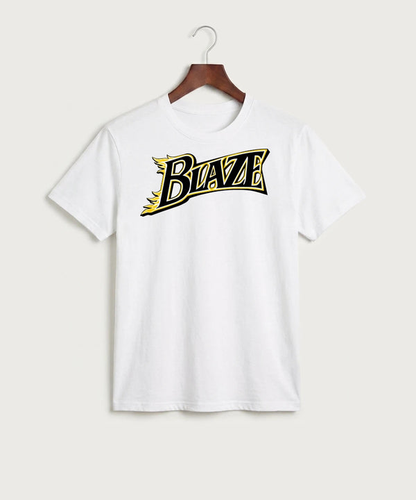 Burnsville High School Football (Boys) - White Port & Co Core Cotton Tee. PC54