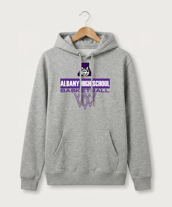Albany High School Basketball (Boys) - Heather Grey Hoodie Value