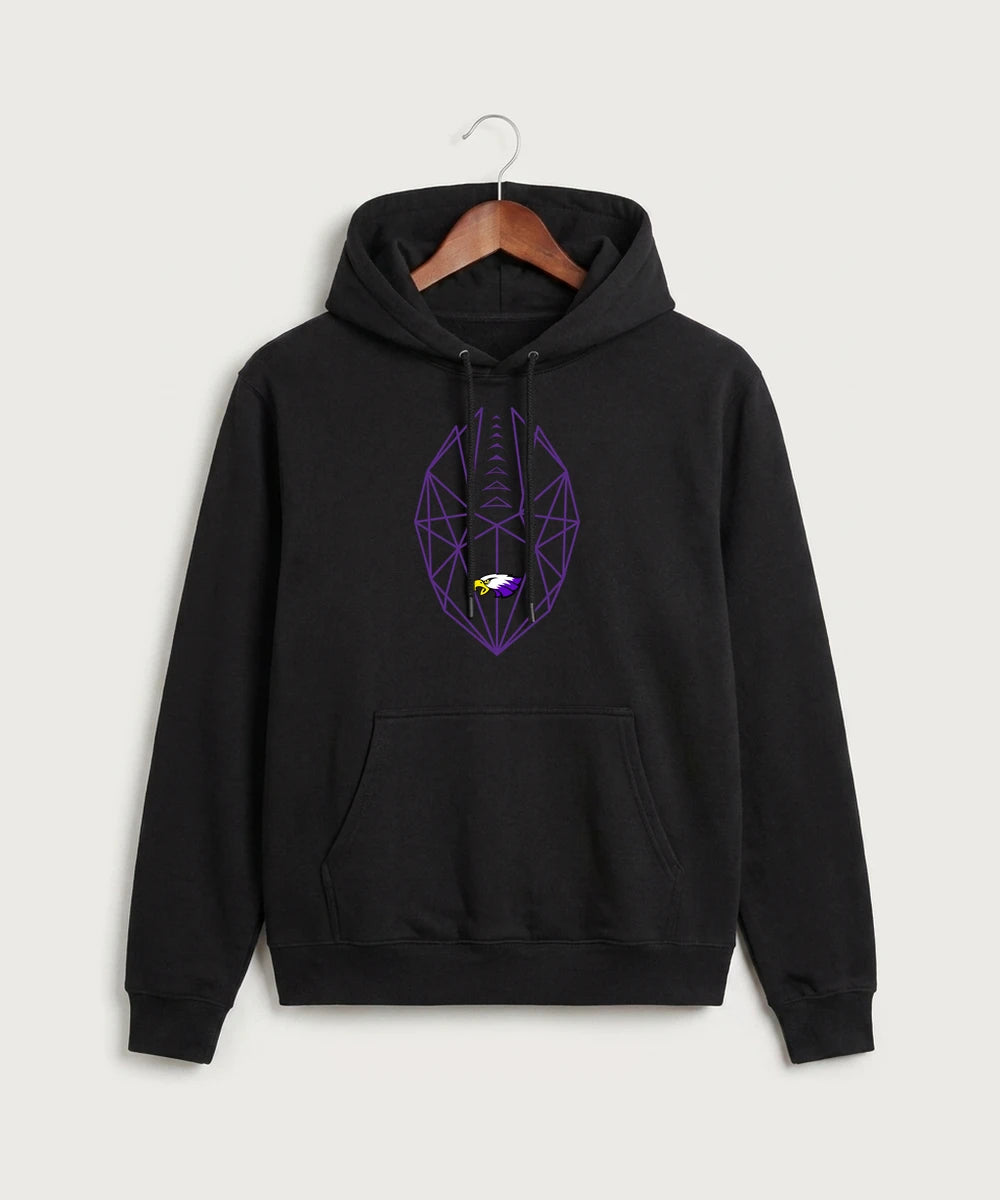 Red Wing High School Football - Black Hoodie Value