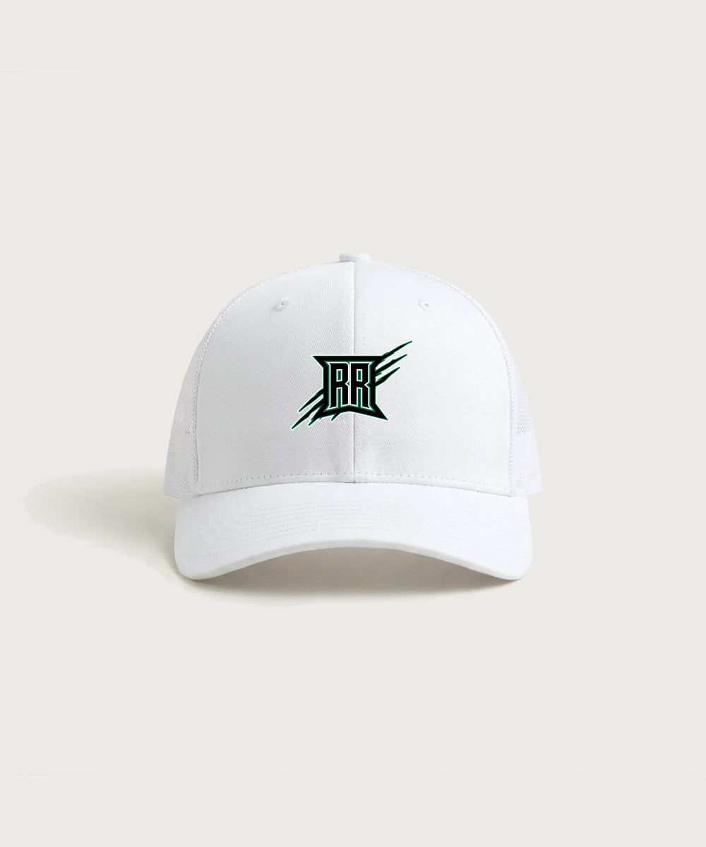 Rock Ridge High School Football (Boys) - White/ White Sport-Tek Club Trucker Cap STC46