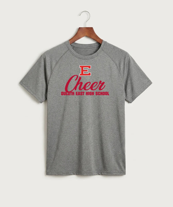 Duluth East High School Cheer (Coed) - Gray Tee