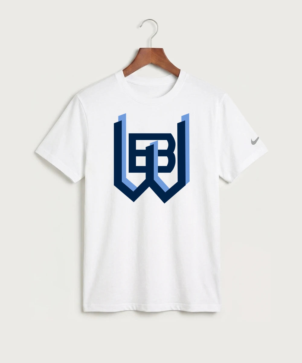 West Bend West High School Football - White Nike Swoosh Sleeve rLegend Tee NKDX8730