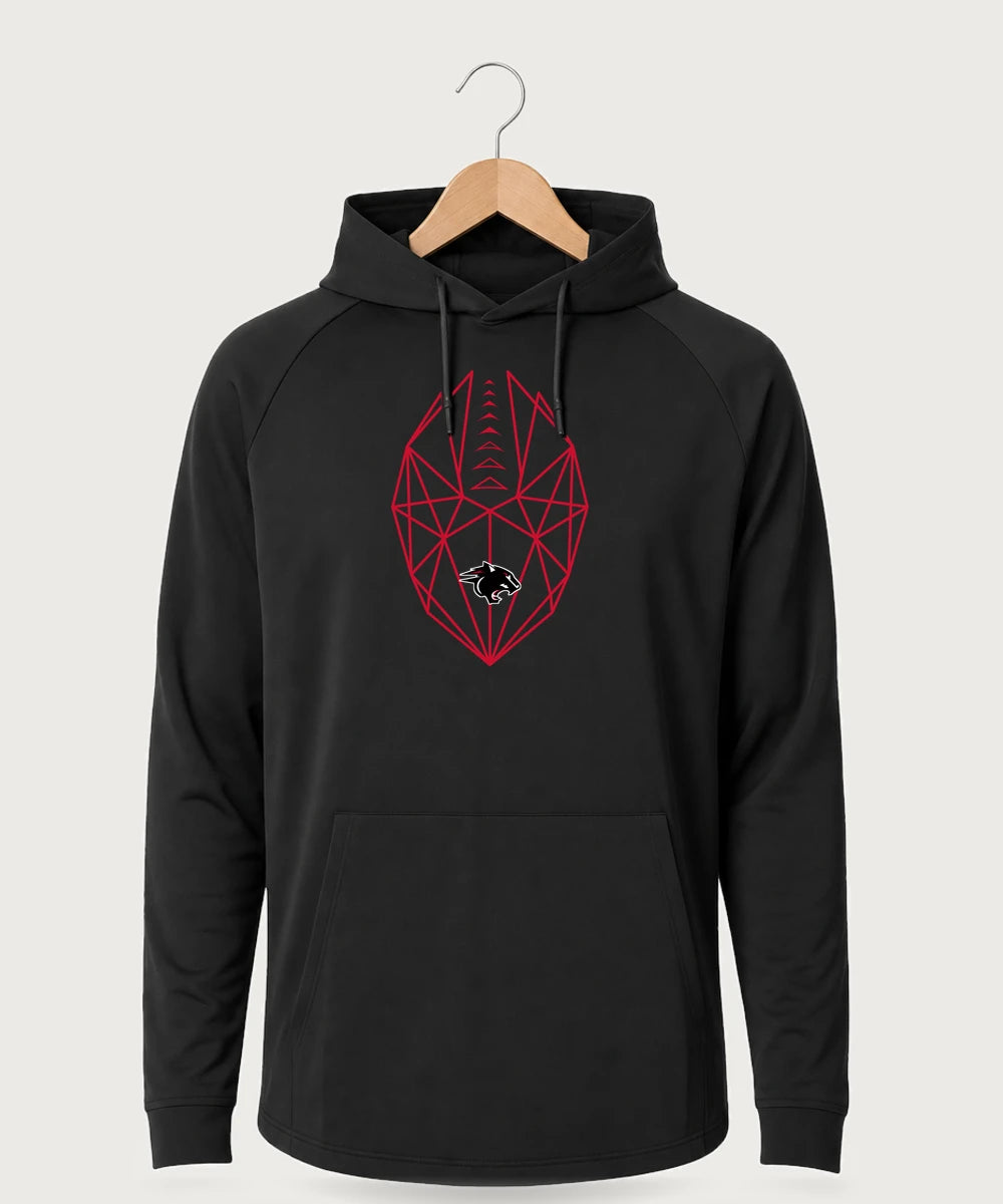 Nrheg Panthers High School Football (Boys) - Black Hoodie