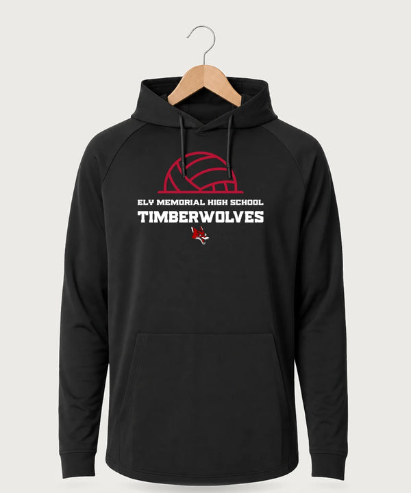 Ely Memorial High School Volleyball (Girls) - Black Hoodie
