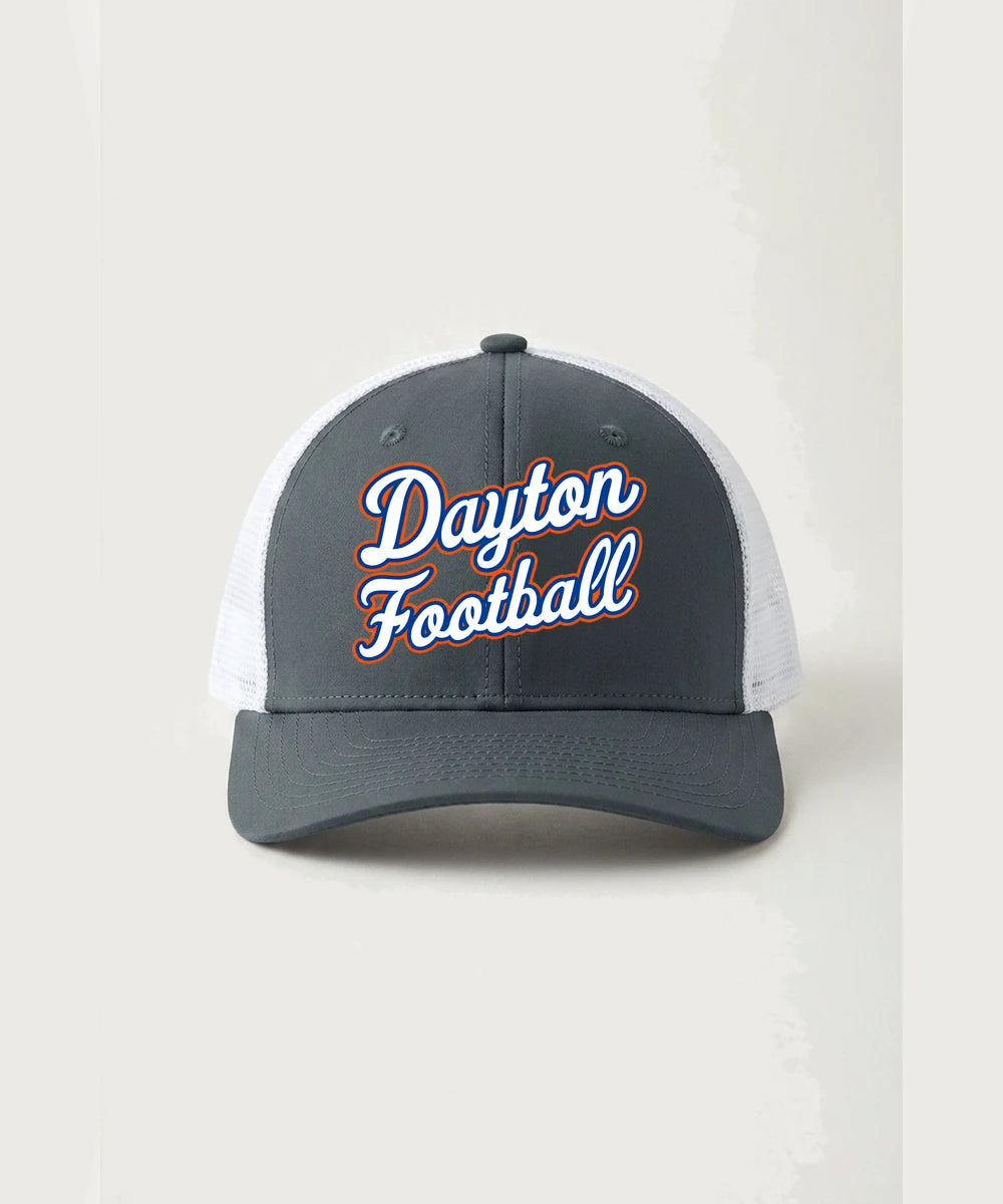 Jonathan Dayton High School Football Team Store - Iron Grey/ White Sport-Tek Club Trucker Cap STC46