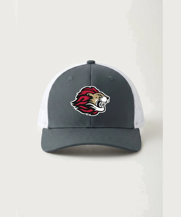 Spring Grove High School Football (Boys) - Iron Grey/ White Sport-Tek Club Trucker Cap STC46