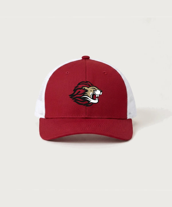 Spring Grove High School Football (Boys) - Deep Red/ White Sport-Tek Club Trucker Cap STC46
