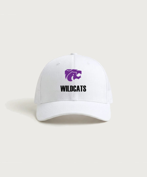 Axtell High School Basketball (Girls) Team Store - White/ White Sport-Tek Club Trucker Cap STC46