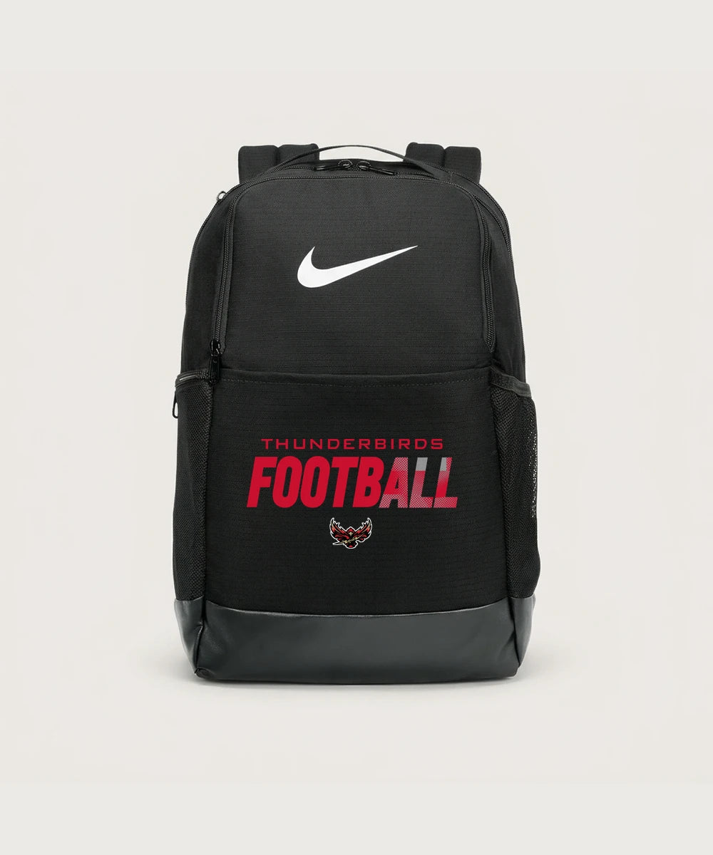 Gfw High School Football (Boys) - Black Nike Brasilia Medium Backpack NKDH7709