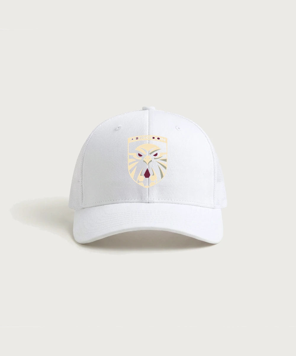 Abingdon High School Football (Boys) - White/ White Sport-Tek Club Trucker Cap STC46