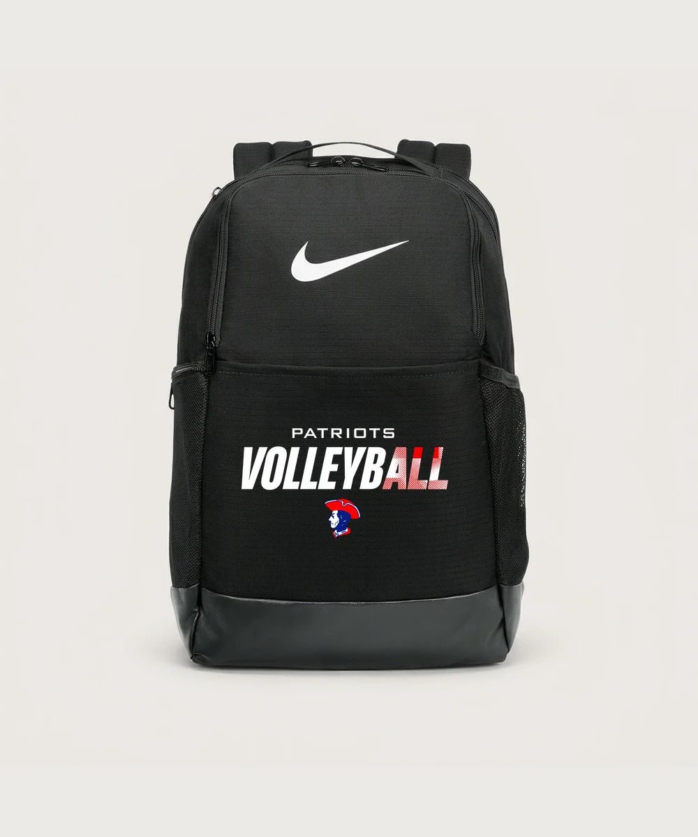 Hills-Beaver Creek High School Volleyball (Girls) - Black Nike Brasilia Medium Backpack NKDH7709