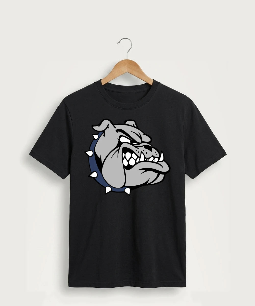 Sargent County High School Football (Boys) - Jet Black Port & Co Core Cotton Tee. PC54