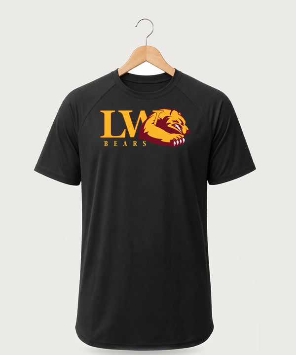 Lake of the Woods High School Football (Boys) - Black Tee