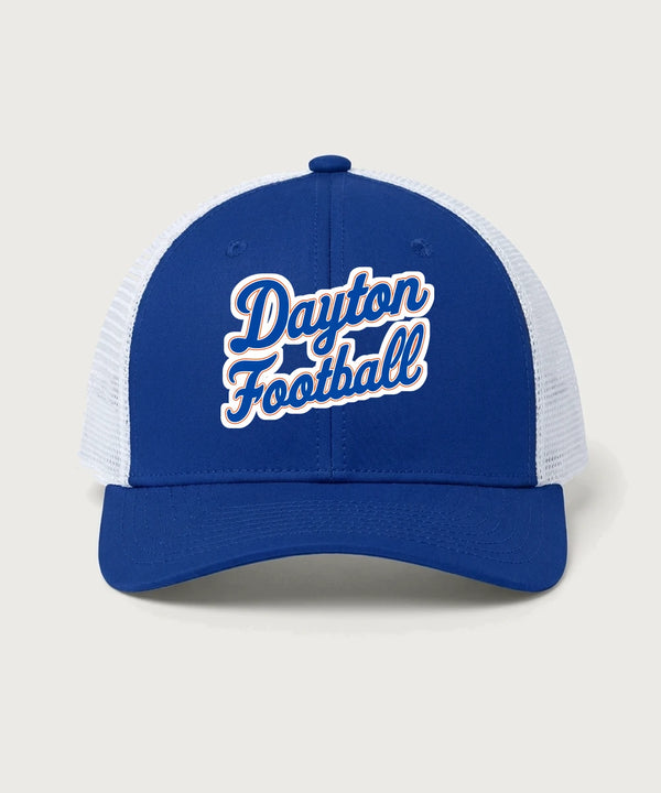 Jonathan Dayton High School Football Team Store - True Royal/ White Sport-Tek Club Trucker Cap STC46