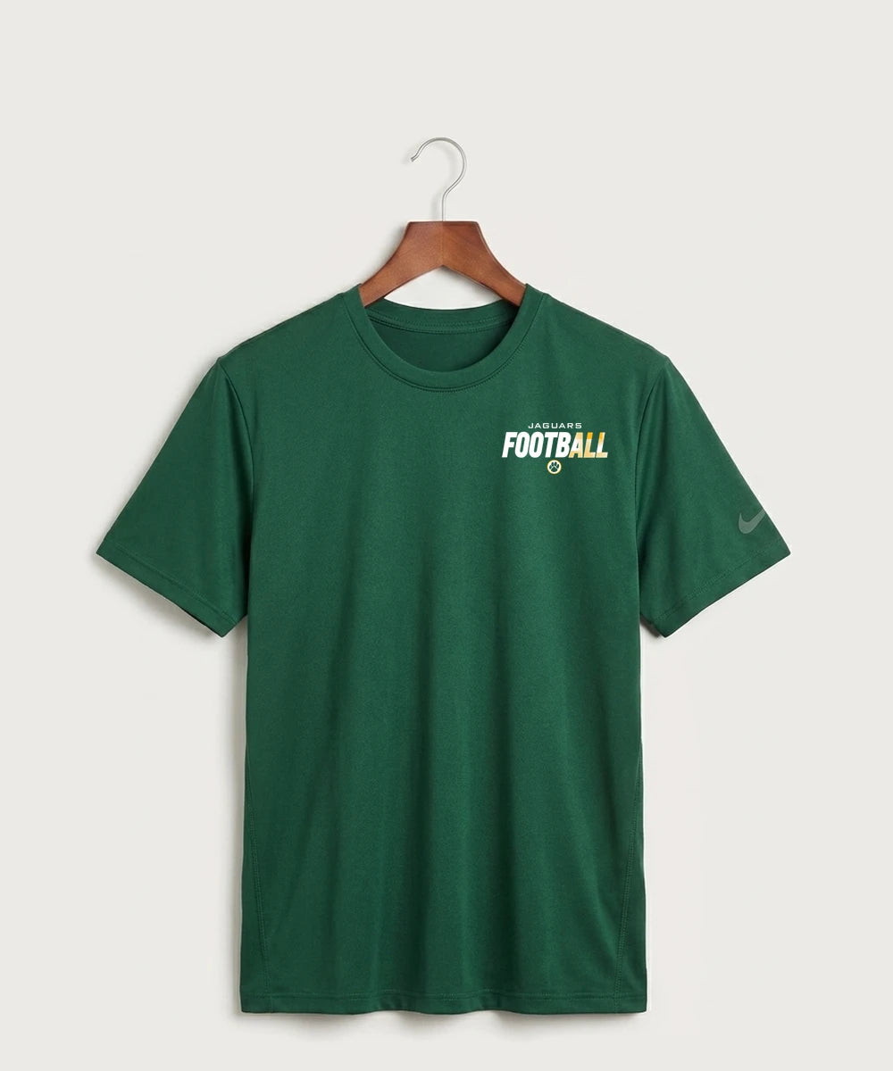 Ashwaubenon High School Football (Boys) (Sandbox) - Gorge Green Nike Swoosh Sleeve rLegend Tee NKDX8730