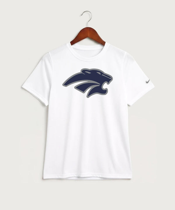Zumbrota Mazeppa High School Volleyball (Girls) - White Nike Youth Swoosh Sleeve rLegend Tee NKDX8787