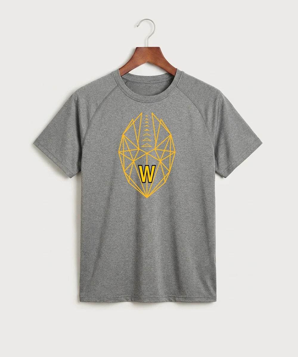 Warroad High School Football (Boys) - Gray Tee
