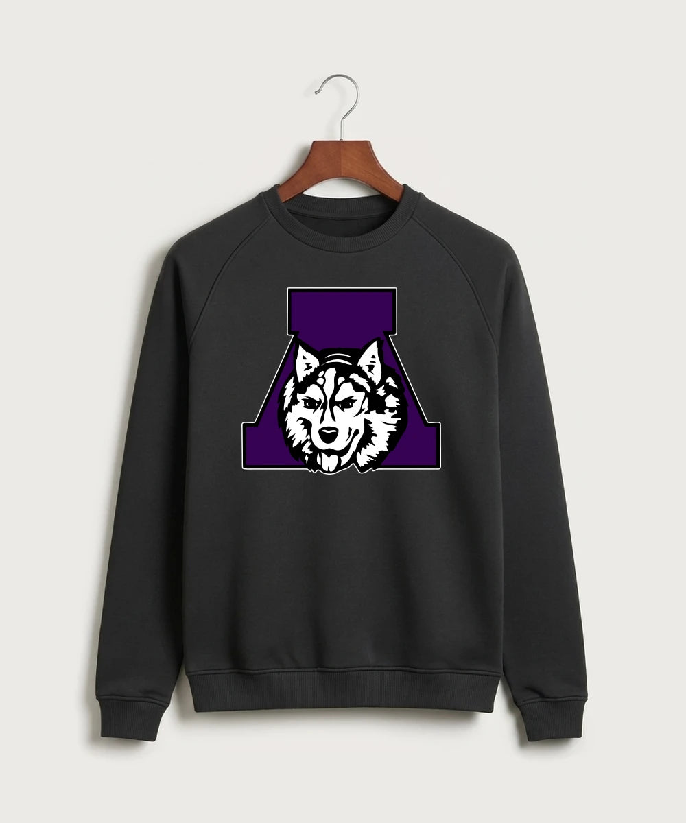 Albany High School Football (Boys) - Black Crewneck