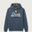 Wausau West High School Cheer - Heather Navy Port & Co Core Fleece Pullover Hooded Sweatshirt. PC78H