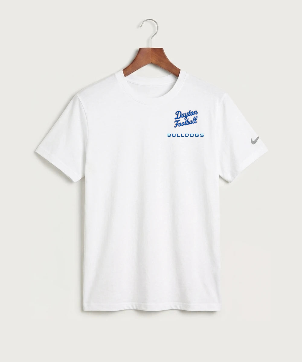Jonathan Dayton High School Football Team Store - White Nike Swoosh Sleeve rLegend Tee NKDX8730