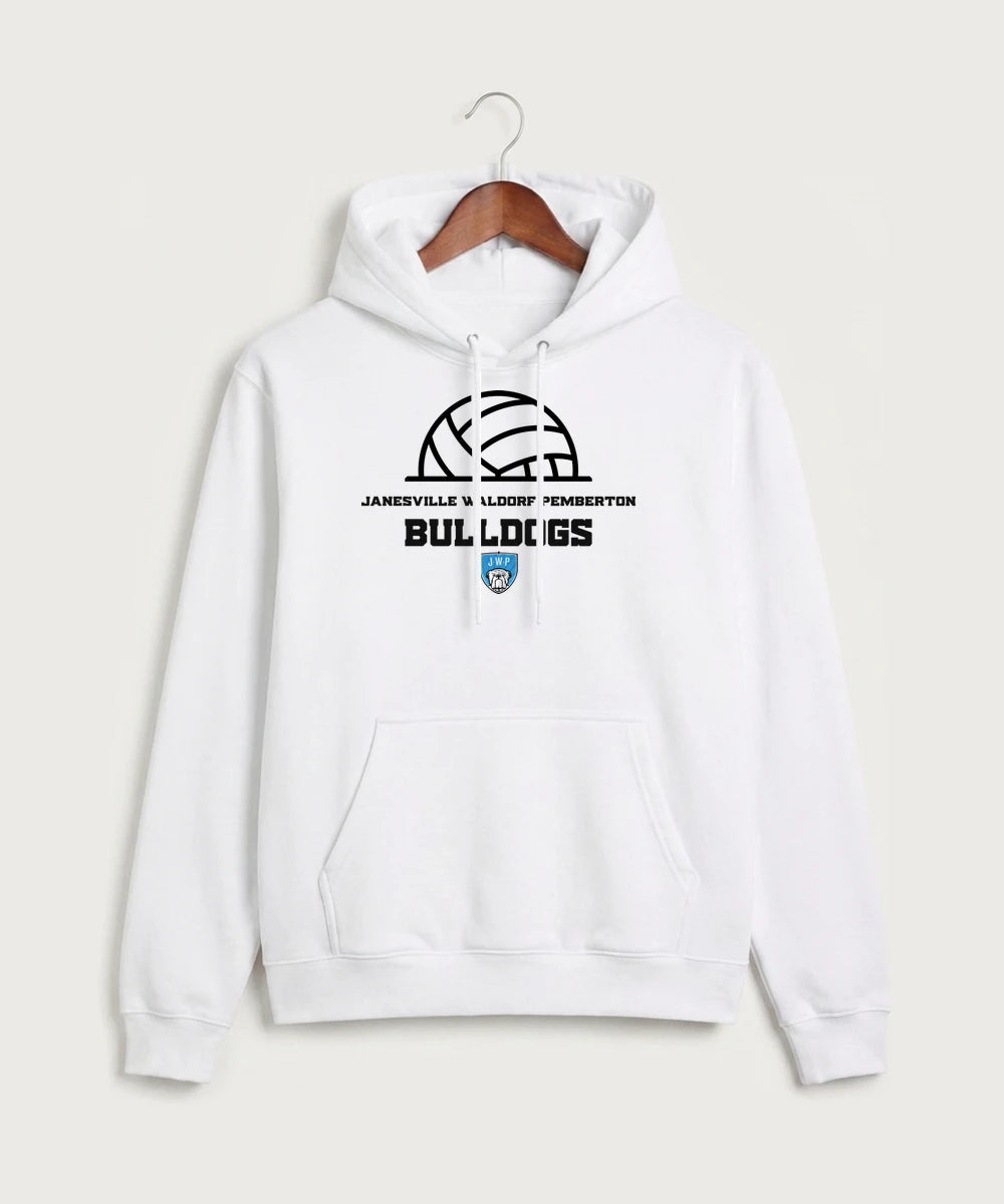 Janesville Waldorf Pemberton Volleyball (Girls) - White Hoodie Value