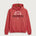 Wabasha Kellogg High School Volleyball (Girls) - Heather Red Port & Co Core Fleece Pullover Hooded Sweatshirt. PC78H