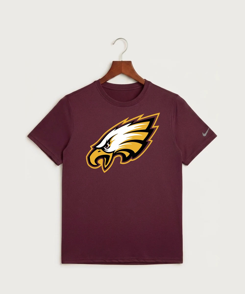 Dover-Eyota High School Volleyball (Girls) - Deep Maroon Nike Swoosh Sleeve rLegend Tee NKDX8730