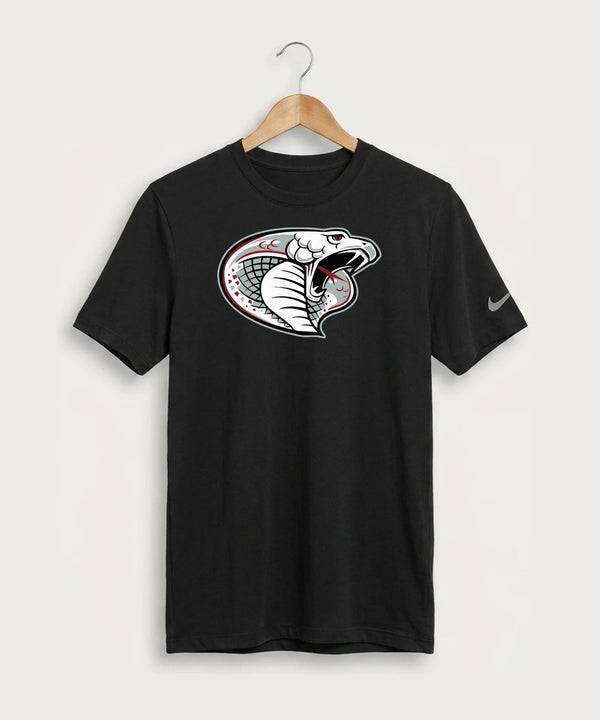 Triton High School Volleyball (Girls) - Black Nike Swoosh Sleeve rLegend Tee NKDX8730