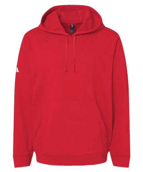 Ashwaubenon High School Football (Boys) - Red Unisex Fleece Hooded Sweatshirt (model)