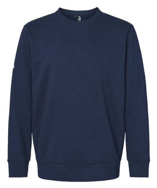 Ashwaubenon High School Football (Boys) - Collegiate Navy Unisex Fleece Crewneck Sweatshirt (model)
