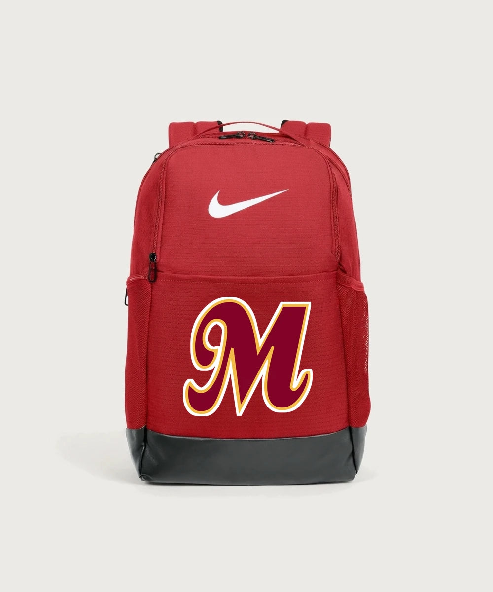 MAYBA Baseball Team Store - University Red Nike Brasilia Medium Backpack NKDH7709
