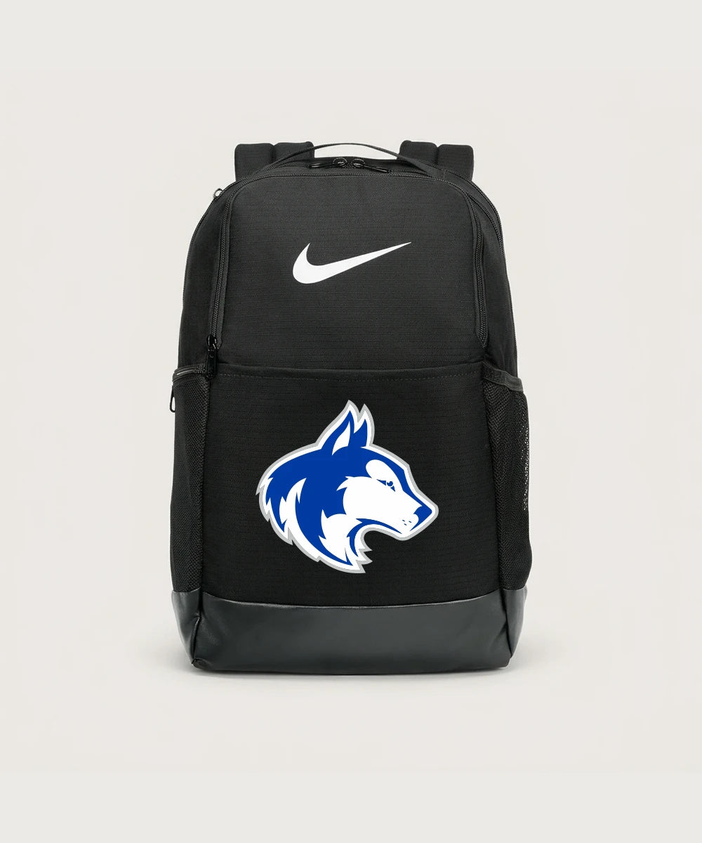 Owatonna High School Volleyball (Girls) - Black Nike Brasilia Medium Backpack NKDH7709