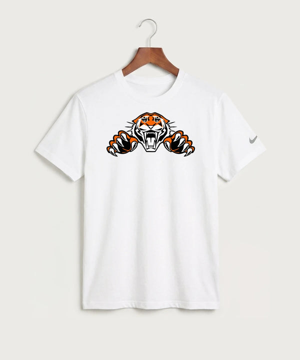 Pine River Backus High School Football (Boys) - White Nike Swoosh Sleeve rLegend Tee NKDX8730