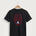 Apollo High School Football (Boys) - Jet Black Port & Co Core Cotton Tee. PC54