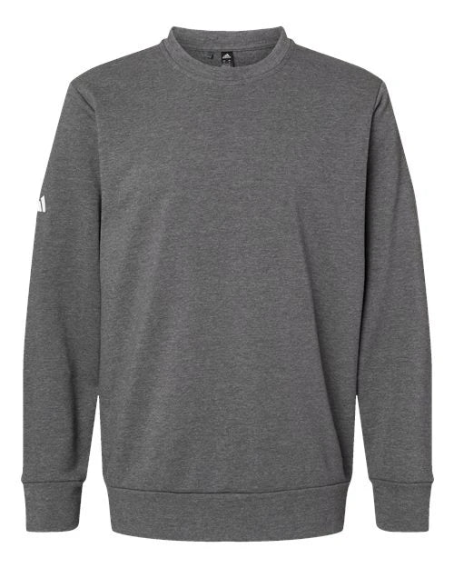 Ashwaubenon High School Football (Boys) - Dark Grey Heather Unisex Fleece Crewneck Sweatshirt (model)