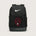 Detroit Lakes Community High School Football (Boys) - Black Nike Brasilia Medium Backpack NKDH7709