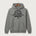 Kingsland High School Volleyball (Girls) - Medium Grey Port & Co Core Fleece Pullover Hooded Sweatshirt. PC78H