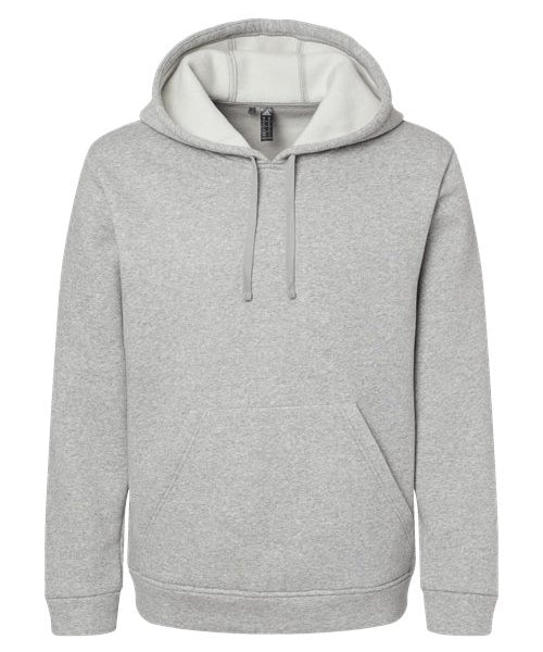 Ashwaubenon High School Football (Boys) - Grey Heather Unisex Fleece Hooded Sweatshirt (model)