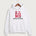 Edgerton High School Band Team Store - White Port & Co Core Fleece Pullover Hooded Sweatshirt. PC78H