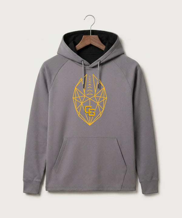 Clearbrook Gonvick High School Football (Boys) - Gray Hoodie