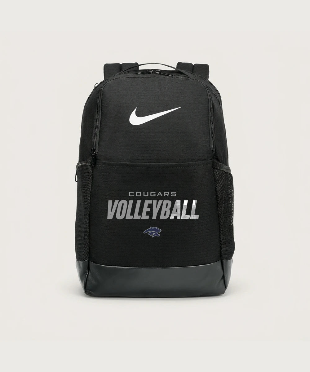 Zumbrota Mazeppa High School Volleyball (Girls) - Black Nike Brasilia Medium Backpack NKDH7709