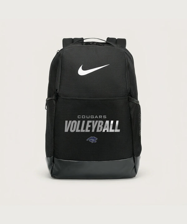 Zumbrota Mazeppa High School Volleyball (Girls) - Black Nike Brasilia Medium Backpack NKDH7709